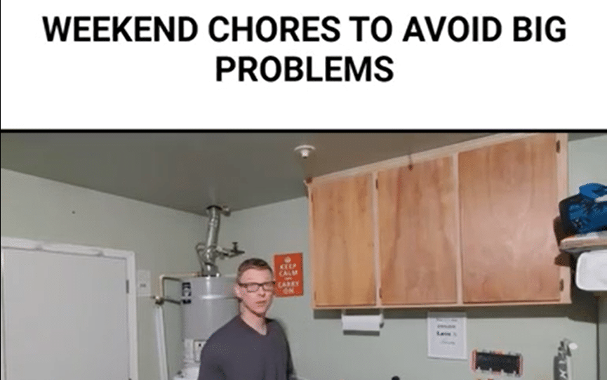 Weekend Chores To Avoid Big Problems